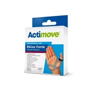 Ortezy, stabilizatory i opaski elastyczne - Actimove Professional Line Orteza kciuka rozmiar S (lewa) szary, 1szt. - miniaturka - grafika 1
