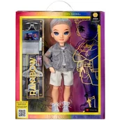 Lalki dla dziewczynek - lalka rainbow. high fashion. aidan russell (purple) 583165 - miniaturka - grafika 1