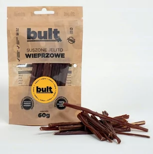 BULT EKO Suszone jelito wieprzowe 60g - Przysmaki dla psów - miniaturka - grafika 1