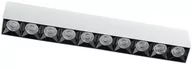 Lampy sufitowe - Nowodvorski Midi 10053 spot listwa plafon lampa sufitowa 10x40W LED biały - miniaturka - grafika 1