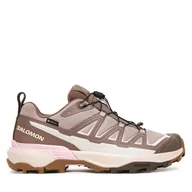 Buty trekkingowe damskie - Trekkingi Salomon X Ultra 360 Edge Gore-Tex L47981800 Brązowy - miniaturka - grafika 1