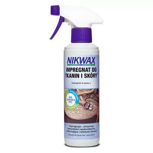 Nikwax Impregnat do obuwia z tkaniny i skóry Fabric & Leather Proof Spray roz uniw 794005) - Akcesoria turystyczne - miniaturka - grafika 1