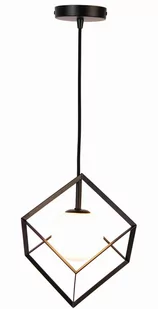 Candellux Lampa Wisząca Weert 1 Czarny Złoty 115X15X15 50101045 - Lampy sufitowe - miniaturka - grafika 1