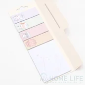 Gadżety  do biura - Kartki Karteczki Samoprzylepne Cute Cat 125 Szt. - miniaturka - grafika 1