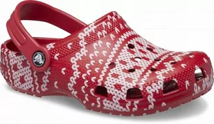 Dziecięce Lekkie Buty Klapki Chodaki Crocs Classic Holiday Sweater 27-28 - Moda i Uroda OUTLET - miniaturka - grafika 1
