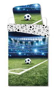 Pościel Piłka Nożna Boisko 140x200 BrandMac - Pościel Pościel Piłka Nożna Boisko 140x200 BrandMac - Pościel - miniaturka - grafika 1