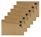 Teczki i skoroszyty - TECZKA NA DOKUMENTY A4 teczka NA RYSUNKI teczki EKO A4 KRAFT ZESTAW 6szt - miniaturka - grafika 1