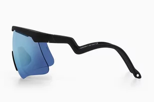 ALBA OPTICS Okulary rowerowe DELTA BLK VZUM ML Cielo - Okulary sportowe - miniaturka - grafika 2