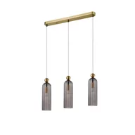 Lampy sufitowe - Lampa wisząca Piega 3 smoked LP-939/3L smoked - Light Prestige - miniaturka - grafika 1