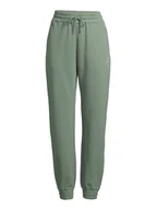 Spodnie damskie - Spodnie CASALL Terry Spring Jogger zielony - miniaturka - grafika 1