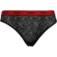 Majtki damskie - Hugo Bodywear Koronkowe figi 3-pack - miniaturka - grafika 1