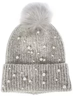 Akcesoria i części do okapów - PIECES Damski PCELIZA Hood BC kapelusz, Whitecap Gray, One Size - miniaturka - grafika 1