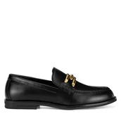 Mokasyny damskie - Mokasyny Gino Rossi ADELE-V1792-05-1 Czarny - miniaturka - grafika 1