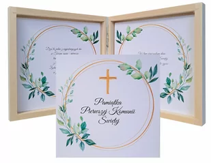 Pudełko na pieniądze- Komunia Święta - Pamiątka Pierwszej Komunii Świętej - miniaturka - grafika 1