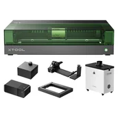 Drukarki 3D - Grawerka laserowa 2w1 xTool S1 40W - zestaw All-in-One (Czarny) - miniaturka - grafika 1