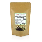 Zdrowa żywność - Agnex krzysztof wierzbicki Hibiskus z trawą cytrynową i miętą pieprzową 100 g HIBISKUS Z TRAWĄ - miniaturka - grafika 1