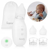 Aspiratory do nosa - ASPIRATOR DO NOSA ELEKTRYCZNY BEZPRZEWODOWY DWIE KOŃCÓWKI LIONELO BABY AIR - miniaturka - grafika 1
