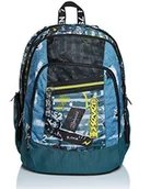 Plecaki - Seven Plecak dla dzieci Zaino Advanced - Urban Rock, niebieski, jeden rozmiar - miniaturka - grafika 1