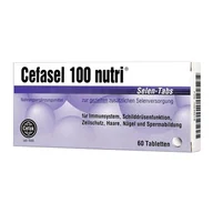 Przeziębienie i grypa - Cefasel 100 Nutri Tabletki 0,1 MG 60 Tabl. - miniaturka - grafika 1