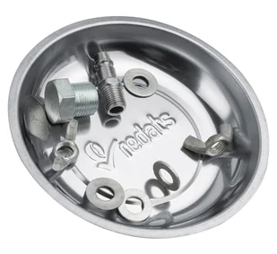 Miska Tacka magnetyczna okrągła 15 cm - Narzędzia warsztatowe - miniaturka - grafika 2