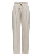 Spodnie sportowe damskie - ONLY Spodnie w kolorze beżowym - miniaturka - grafika 1