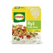 Ryż - Cenos RYŻ BIAŁY DŁUGI 4 X 100 G 72158421 - miniaturka - grafika 1