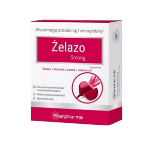 Starpharma Żelazo Strong x 30 kaps - Witaminy i minerały - miniaturka - grafika 1