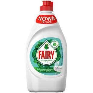 Fairy płyn do mycia naczyń Mięta 430ml - Płyny do naczyń - miniaturka - grafika 1