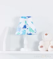 Lampy stojące - MAMO-TATO Lampka Nocna Słonie niebiesko-zielone - miniaturka - grafika 1