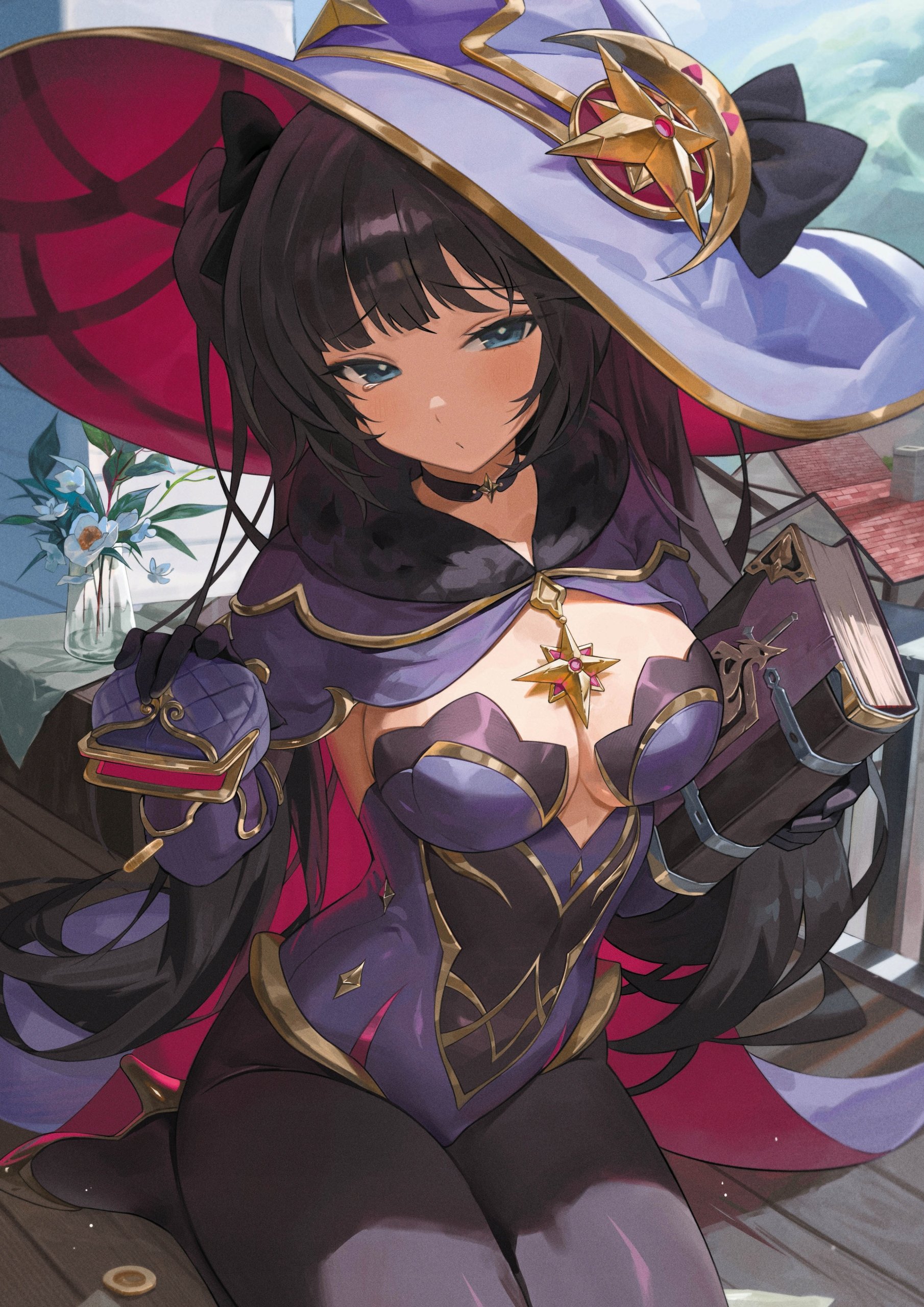 Plakat A1 Genshin Impact Anime Gra Mona Megistus