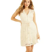 Sukienki - Sukienka damska Guess Mykonos elegancka koronkowa-M - miniaturka - grafika 1