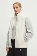 Kamizelki damskie - Jack Wolfskin bezrękawnik damski kolor beżowy przejściowy - miniaturka - grafika 1