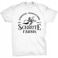 Koszulki męskie - Schrute Farms Koszulka The Office Biuro Dwight - miniaturka - grafika 1