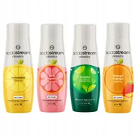 Syropy i koncentraty owocowe - SODASTREAM Orange-Mango+ Lemonade+ Grapefruit+ Mojito syropy do saturatora - miniaturka - grafika 1