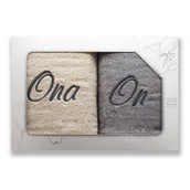 Ręczniki - Komplet Ręczników 2szt. 50x100 Carol 22 - miniaturka - grafika 1