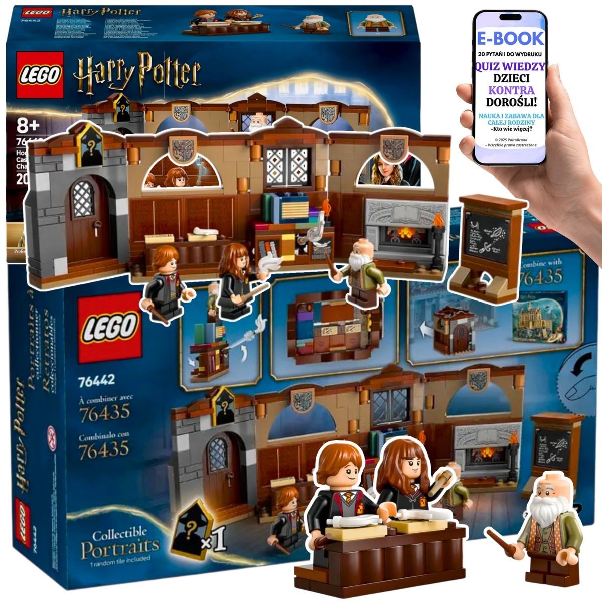 LEGO Harry Potter 76442– Nauka Czarów w Hogwarcie – LEGO DLA DZIECKA SYNA CHŁOPCA + EBOOK-2