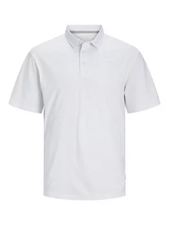 Koszulki męskie - Jack & Jones Koszulka polo w kolorze białym - grafika 1