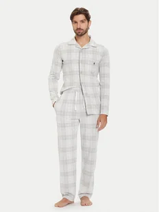 Polo Ralph Lauren Piżama 714P01952001 Szary Regular Fit - Piżamy męskie - miniaturka - grafika 1