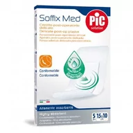 Apteczki i materiały opatrunkowe - PiC Soffix Med, plaster pooperacyjny z antybakteryjnym opatrunkiem, 15 x 10 cm, 5 szt. - miniaturka - grafika 1
