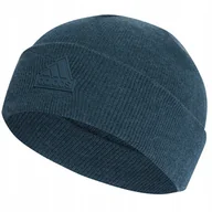 Czapki damskie - Czapka adidas TEC Beanie CUF II3551 zielony OSFM - miniaturka - grafika 1