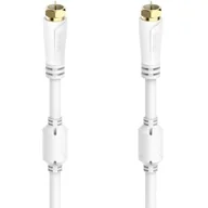 Kable - Hama Kabel antenowy 100dB wtyk F wtyk F pozłacany 1,5m > PIĄTY PRODUKT 99% - miniaturka - grafika 1