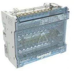 Legrand Modułowy blok rozdzielczy 6M 4P 40A - 12 zacisków, 400404 400404 - Inne akcesoria elektryczne - miniaturka - grafika 1