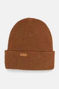 Billabong czapka kolor brązowy z grubej dzianiny - Czapki damskie - miniaturka - grafika 1
