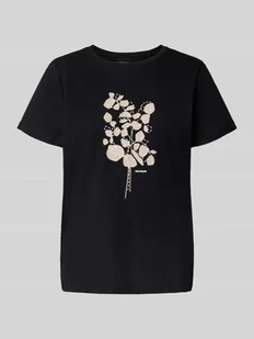 T-shirt o kroju regular fit z czystej bawełny - Koszulki i topy damskie - miniaturka - grafika 1