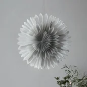 Ozdoby bożonarodzeniowe - Gwiazda dekoracyjna Solina wisząca, szara, Ø 60 cm - miniaturka - grafika 1