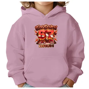 BLUZA DZIECIĘCA 67 SIX SEVEN VIRAL BRUH 146-152 CHŁOPIĘCA DZIEWCZĘCA - Bluzy dla dziewczynek BLUZA DZIECIĘCA 67 SIX SEVEN VIRAL BRUH 146-152 CHŁOPIĘCA DZIEWCZĘCA - Bluzy dla dziewczynek - miniaturka - grafika 1