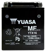 Akumulatory samochodowe - YUASA BATTERY SALES (UK) LTD Akumulator YUASA BATTERY SALES (UK) LTD YTX16-BS - miniaturka - grafika 1