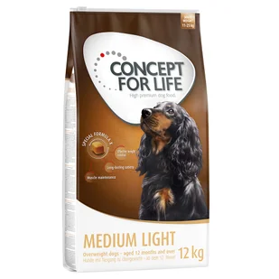 Concept for Life Medium Light 12 kg - Sucha karma dla psów - miniaturka - grafika 2