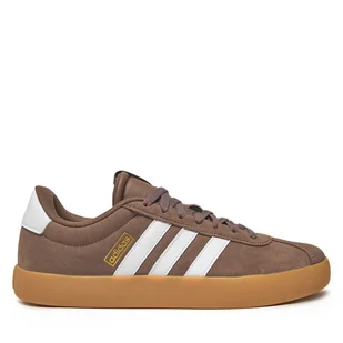 Sneakersy adidas VL Court 3.0 JP7536 Brązowy - Sneakersy męskie - miniaturka - grafika 1