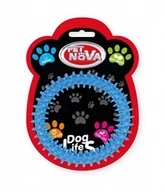 Zabawki dla psów - PET NOVA Pet Nova Ringo miętowe DentRing z gumy niebieskie 12,5cm PPTN010 - miniaturka - grafika 1